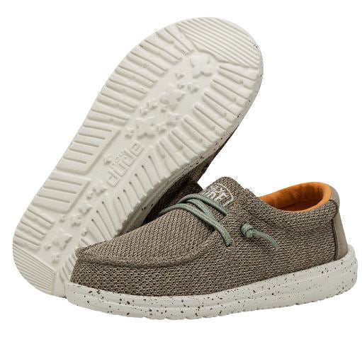 Hey Dude Wally Sox Sahara Children's Casual Shoe