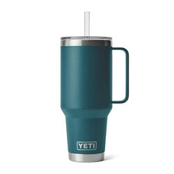 Yeti Rambler 42oz with Straw- Agave Teal