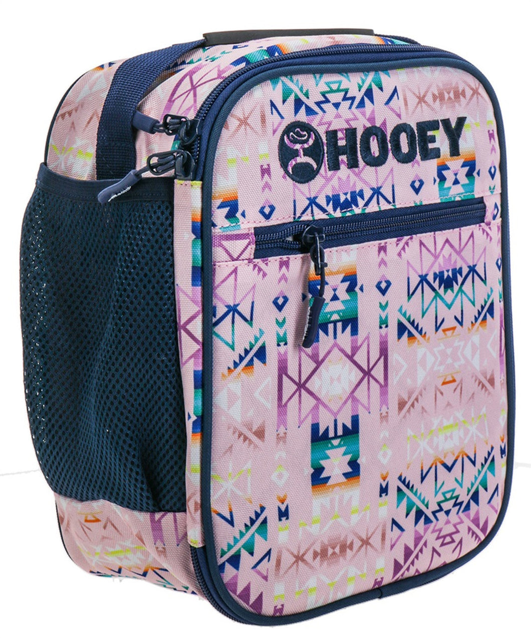 Hooey Pink Aztec Lunch Box