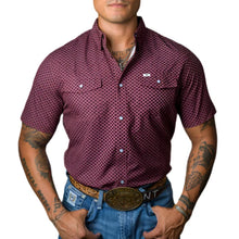 Load image into Gallery viewer, Ferrell &quot;Nicholas&quot; Short Sleeve Men&#39;s Pearl Snap Shirt
