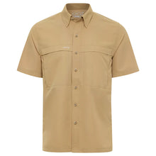 Load image into Gallery viewer, GameGuard Khaki Short Sleeve Classic Microfiber Men&#39;s Shirt
