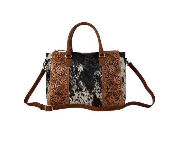 Myra Wyona Hand-Tooled Bag