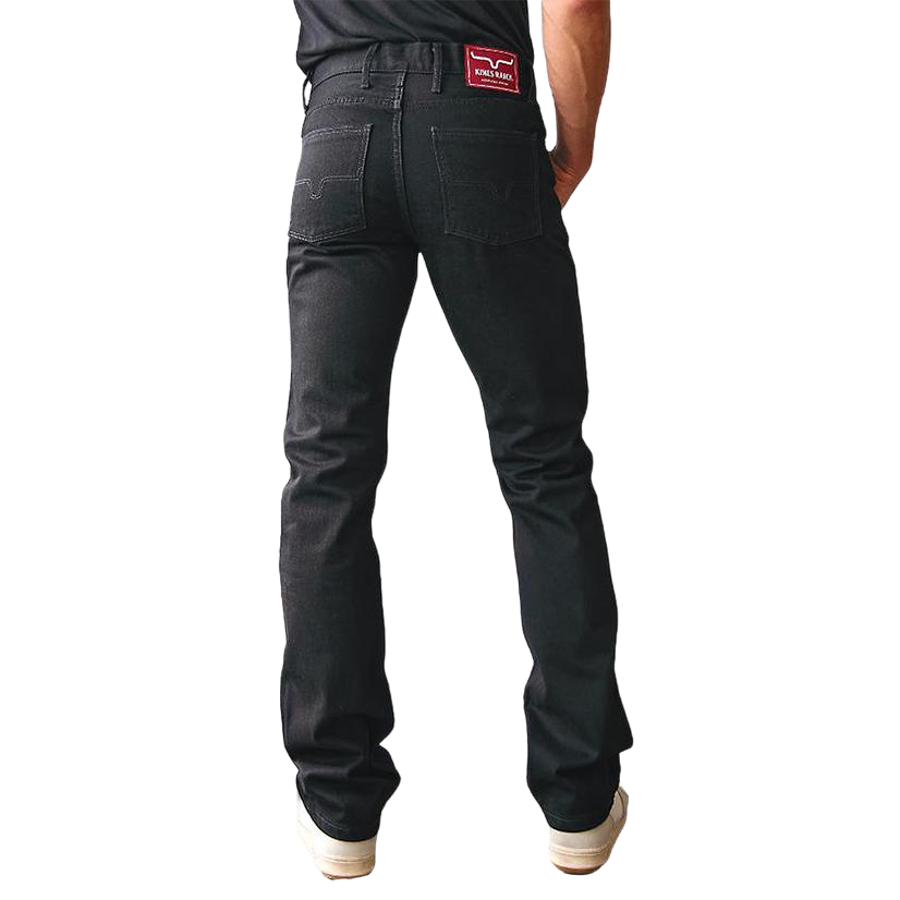 Kimes Ranch Mens Black James Bootcut Jean