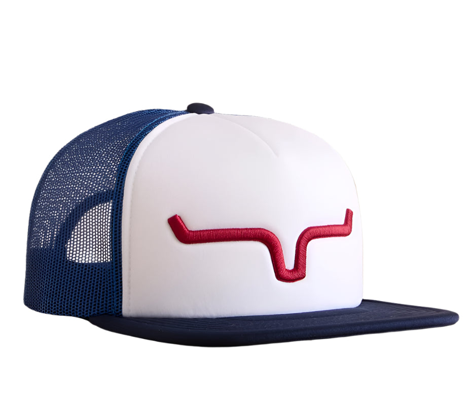 Kimes Ranch Yeakley Foam Trucker Cap - Red
