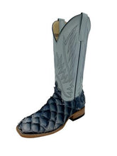 Load image into Gallery viewer, Macie Bean Top Hand Blue Sky Big Bass Ladies Boot
