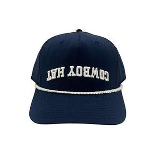 Upside Down Cowboy Cap Navy