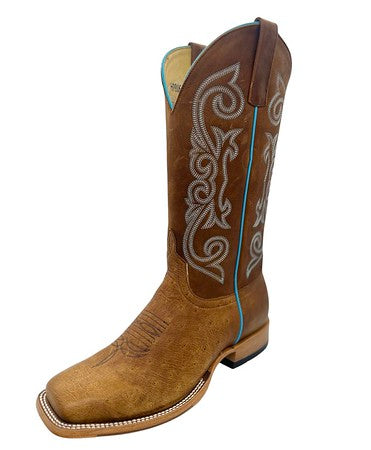 Horsepower Top Hand Cog Oiled Smooth Ostrich Men's Boot