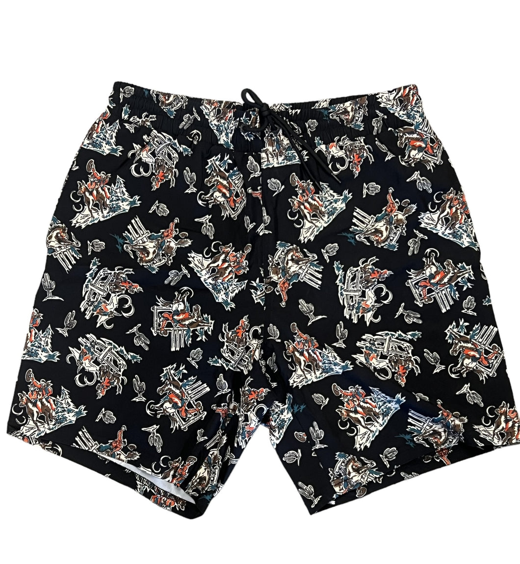 Cinch Men's Bronc Swim Trunks