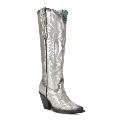 Corral Ladies' Old Silver Metallized Boot