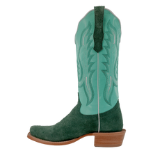 Load image into Gallery viewer, R. Watson Teal Roughout Ladies&#39; Boot
