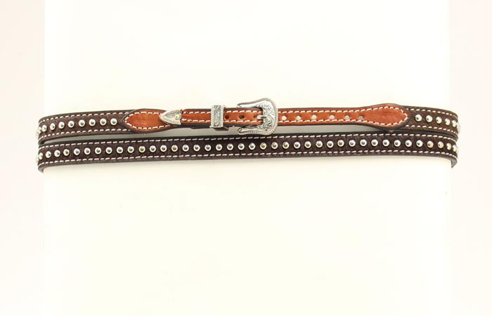 Light Brown Calf Hair Hatband