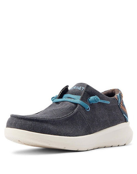 Ariat Men's Hilo Stretch Charcoal Blue Shoe – Dollar Western Wear