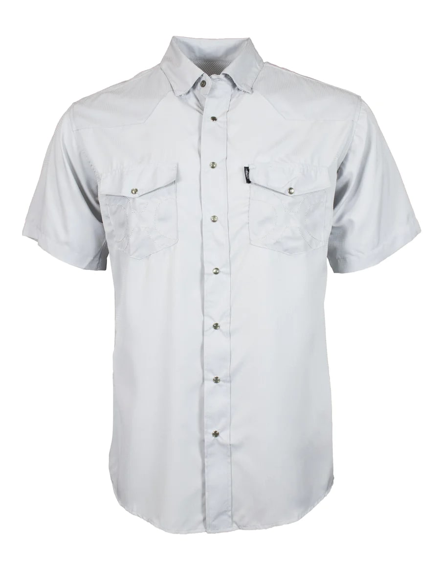 Hooey Men's Short Sleeve Pearl Snap Shirt