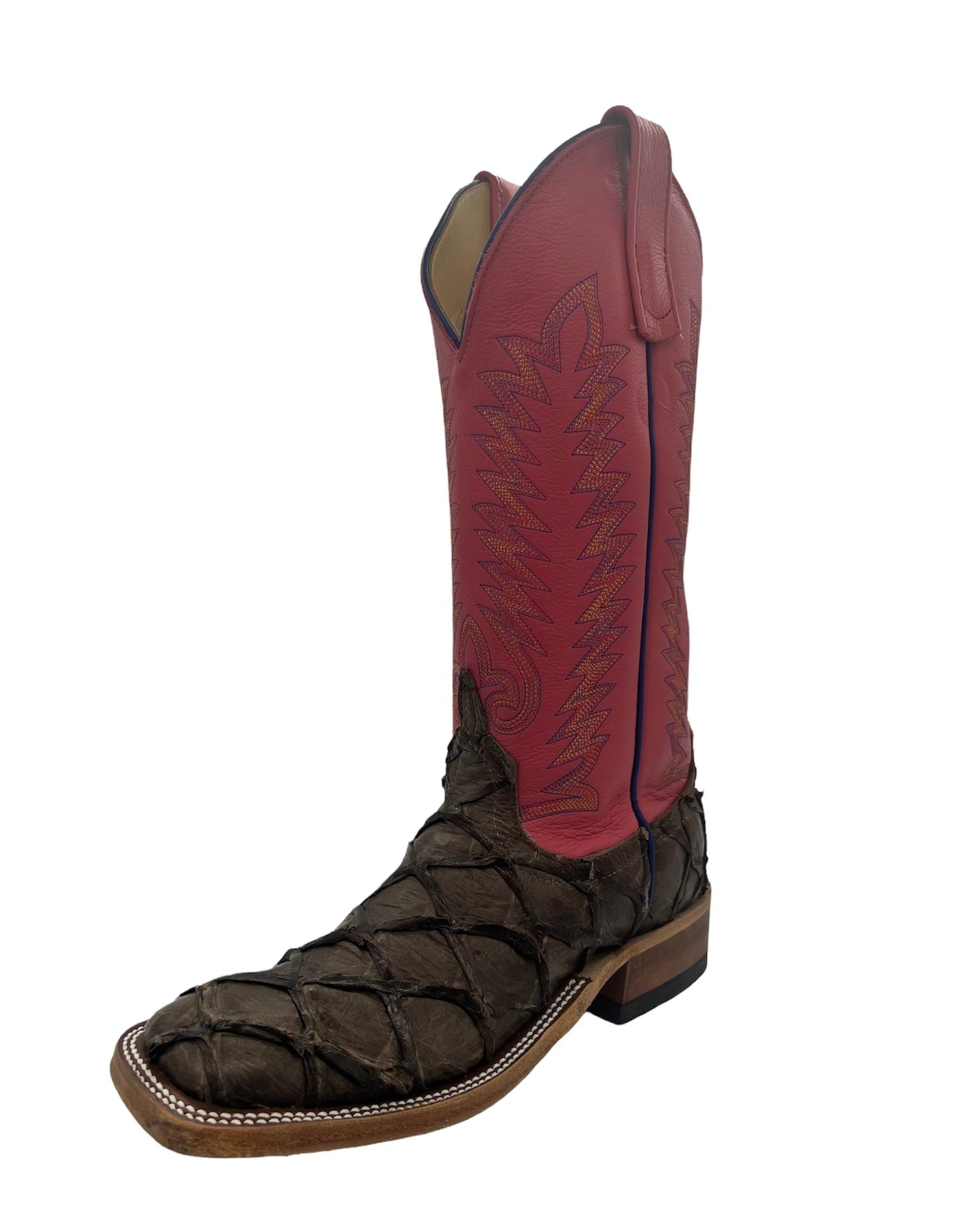 Anderson Bean Exclusive Ladies Chocolate Bass Boot Dollar Western Wear