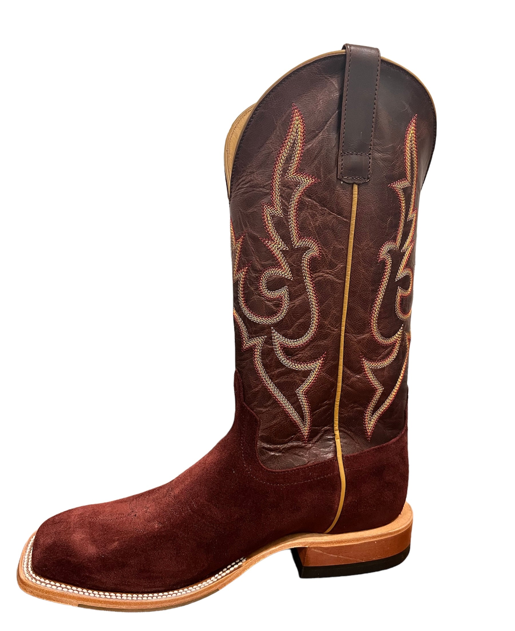Horsepower Men s Cabernet Suede Boot Dollar Western Wear