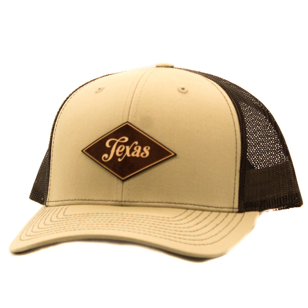 Cotton Row Diamond Texas Cap